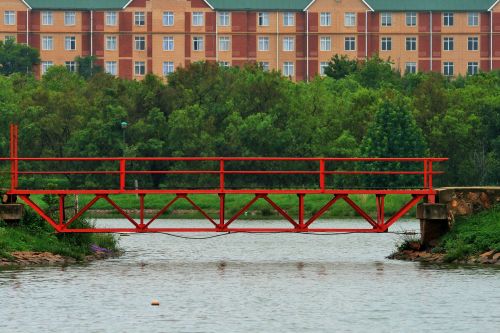 Tiltas,  Vanduo,  Krūmas,  Pateikti,  Modelio Traukinio Tiltas Per Vandenį