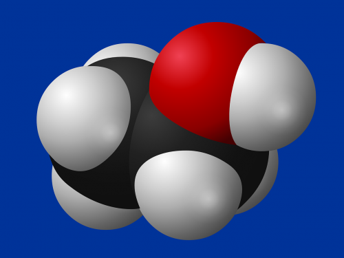 Molekulė, Etanolis, Organinis Junginys, Struktūra, 3D Modelis, Nemokama Vektorinė Grafika
