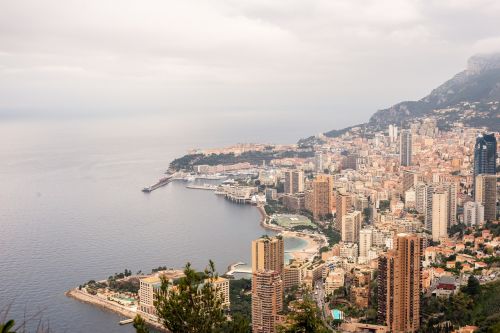 Monaco, Miestas, Jūra, Panorama, Kranto, Uostas, Viduržemio Jūros, Viduržemio Jūros Pakrantė