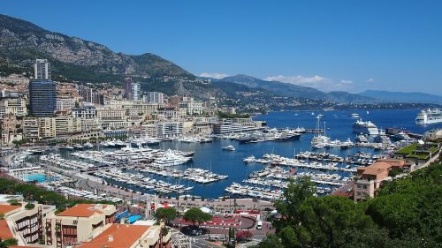 Monaco, Prancūzijos Riviera, France, Įlanka, Cote Dazur