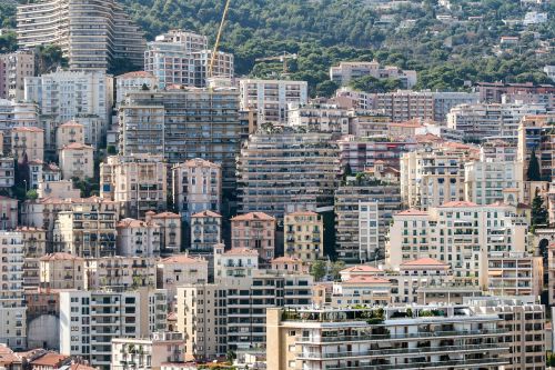 Monaco, Kunigaikštystė, Miestas, Architektūra, Grimaldi, Kalvos Vieta, Gyventi, Stumiamas, Fasadas