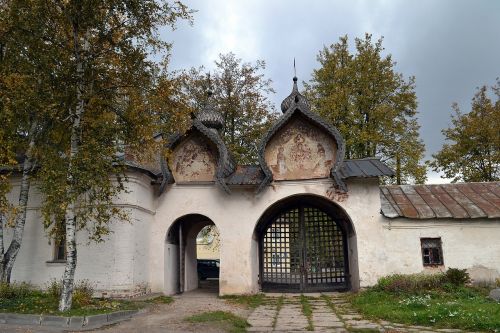 Vienuolynas, Rusija, Religija, Architektūra, Bažnyčia, Ortodoksas, Veliky Novgorod