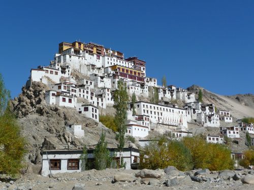 Vienuolynas, Ladakh, Indija