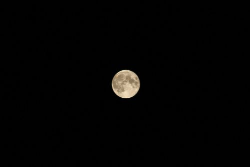 Mondas, Nacht, Pilnas, Mėnulis, Aussicht, Panorama