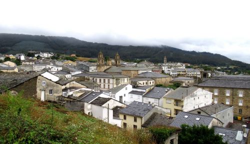 Mondoñedo, Galicia, Lugo, Katedra, St James Kelias, Camino De Santiago, Europa, Turizmas, Orientyras