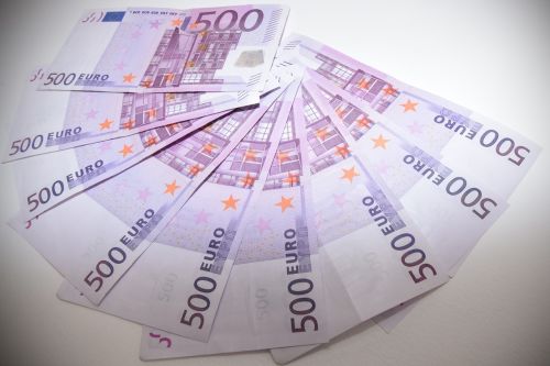 Pinigai, Euras, Valiuta, Banknotas, Dolerio Kupiūra, Finansai, Popieriniai Pinigai, Europa
