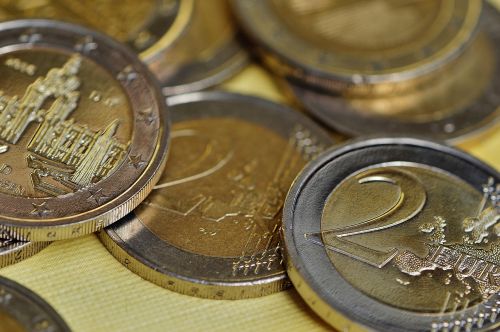 Pinigai, Monetos, Euras, Valiuta, Specie, Laisvas Keitimas, Euro Centai, € Moneta, Metaliniai Pinigai, Finansai