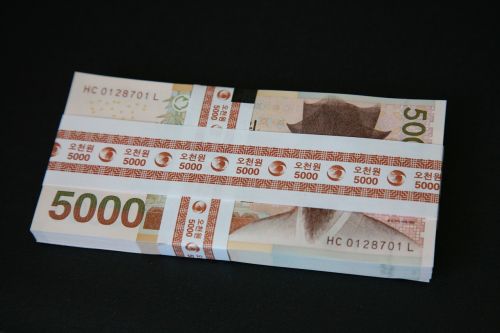Pinigai, Sąskaitos, Don, 5000 Usd, Penki Tūkstančiai Usd, Korėjos Pinigai