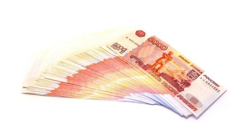 Pinigai, Rublis, Milijonai Rublių, Sąskaitos, 5000, Valiuta, Rusija