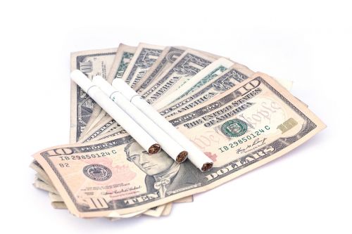 Pinigai, Rūkymas, Banknotai, Nustok Rūkyti, Taupyti Pinigus