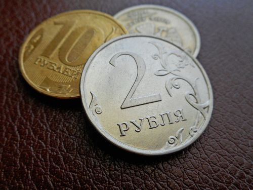 Pinigai, Rublis, Monetos, Rusų, Valiuta, Valiutos Simbolis, Makro