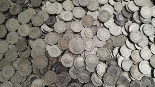 Pinigai, Monetos, Šveicarijos Frankas, Chf, Šveicarija, Centai, Helvetia, Confederatio Helvetia
