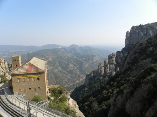 Monserrat, Stotis, Kalnai, Europa, Architektūra, Ispanija, Pastatas, Senovės