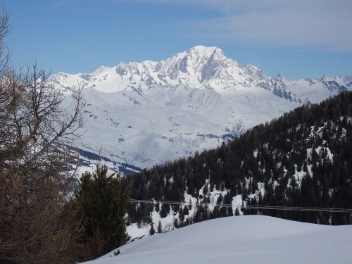 Mont Blanc, France, Alpės, Kalnai