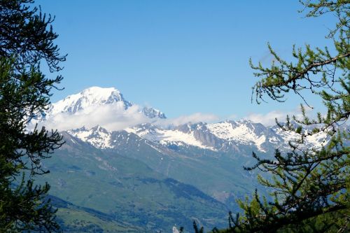 Mont Blanc, Savoie, Kalnai, Mont Blanc Massif, Kraštovaizdis, Haute-Savoie, Alpės