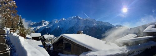 Mont Blanc, Sniegas, Kalnas, Alpės, Aukščiausiojo Lygio Susitikimai, Kraštovaizdis, Žiemos Peizažas, Balta, Žiema, Kraštovaizdžio Sniegas, Haute-Savoie