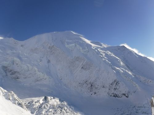 Mont Blanc, Kalnuose, Kalnai