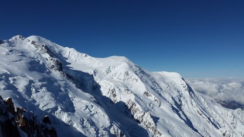 Mont Blanc, Aukšti Kalnai, Chamonix, Mont Blanc Group, Kalnai, Alpių, Aukščiausiojo Lygio Susitikimas, Sniegas, Aukštas, Kraštovaizdis, France, Žiemą, Alpinizmas, Šaltas