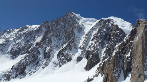 Mont Blanc, Aukšti Kalnai, Chamonix, Mont Blanc Group, Kalnai, Alpių, Aukščiausiojo Lygio Susitikimas, Sniegas, Aukštas, Kraštovaizdis, France, Žiemą, Alpinizmas, Šaltas