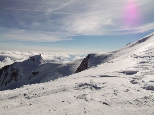 Mont Blanc, Ledynas, Sniegas, Alpės, France, Kalnas, Ledas, Masyvas, Prancūzų Kalba, Nuotykis, Montblanc, Alpinizmas, Motyvacija, Mont-Blanc, Alpinizmas, Chamonix, Bianco, Aukštis
