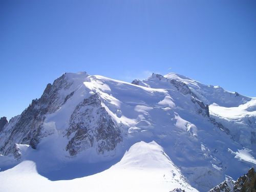 Mont Blanc, Mont Blanc Du Tacul, Chamonix, Alpių, Sniegas, Kalnai, Aukšti Kalnai