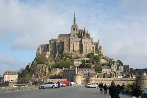 Mont-St-Michel,  Turizmo Svetainė,  Atoslūgis