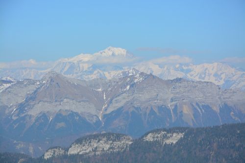 Kalnas,  Mont,  Blanc,  Požiūris,  4810 M,  Sniegas,  Turistinis,  Kalnas Mont Blanc