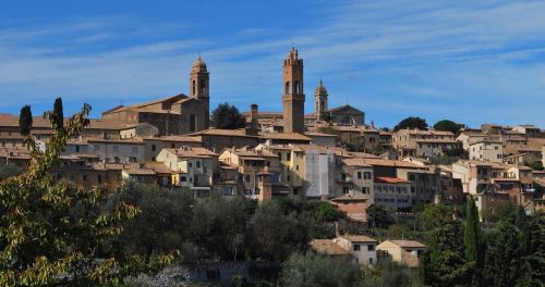 Montalcino, Siena, Toskana, Kraštovaizdis, Italy
