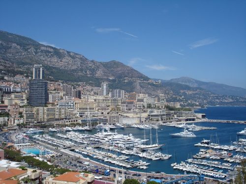 Monte Karlas, Miesto Panorama, Uostas, Laivai, Uostas, Pastatai, Panorama, Vaizdingas, Architektūra, Marina, Riviera, Jūra, Prabanga, Monaco, Europa