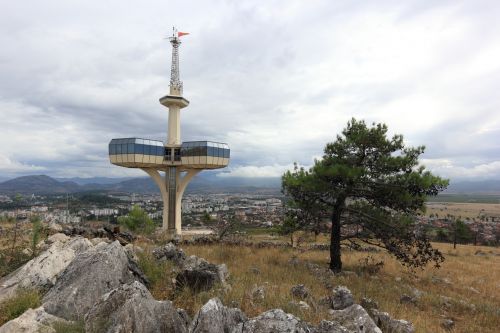 Montenegro, Podgorica, Komunikacija, Bokštas, Transmisija