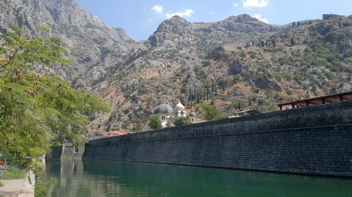 Montenegro, Kotor, Siena, Tvirtovė, Akmeninė Siena