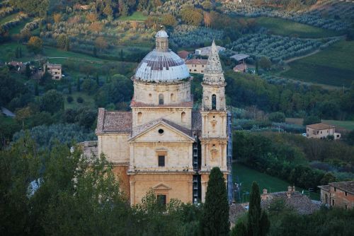 Montepulciano, San Biagio, Toskana, Italy, Katedra, Bažnyčia