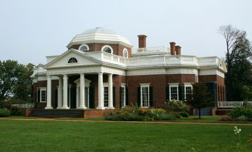Monticello, Kupolas, Muziejus, Namas, Namai, Unesco Pasaulio Paveldo Vieta, Tomas Džefersonas