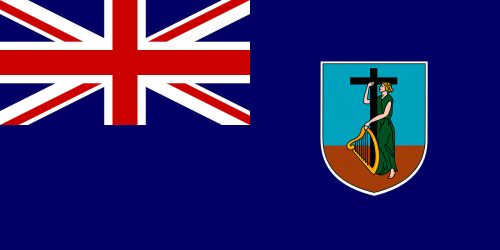 Montseratas, Vėliava, Britanijos Užjūrio Teritorija, United, Karalystė, Ženklai, Simboliai, Karibai, Nemokama Vektorinė Grafika