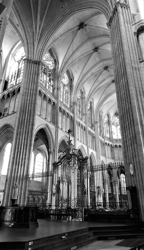 Paminklas,  Katedra Sentetjēnas,  Gotika,  Auxerre,  Jonas,  Bordo