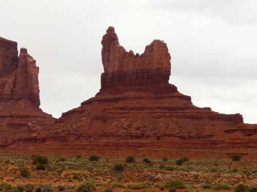 Paminklo Slėnis, Kayenta, Arizona, Usa, Kalnas, Smėlio Akmuo