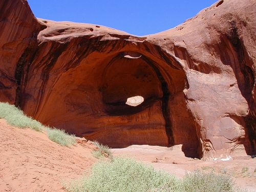 Paminklo Slėnis, Urvas, Skylė, Usa, Arizona, Nacionalinis Parkas, Navajos
