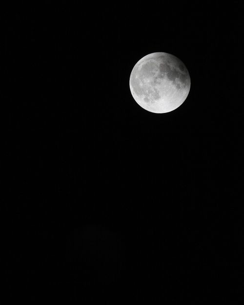 Mėnulis, Supermoon, Naktis