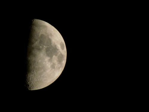 Mėnulis, Naktis, Naktinė Nuotrauka