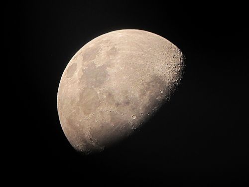 Mėnulis, Naktinis Mėnulis, Astronomija