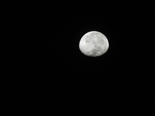 Mėnulis, Palydovas, Naktinis Dangus