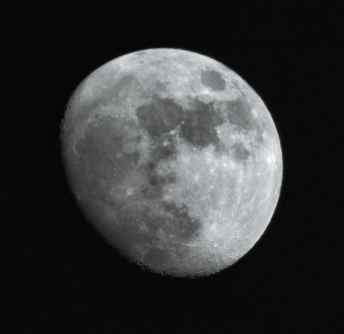 Mėnulis, Išsamiai, Palydovas, Krateris, Naktis