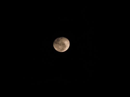 Mėnulis, Naktis