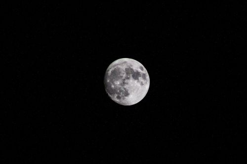 Mėnulis, Tamsi, Naktis, Fotografija, Erdvė, Debesys