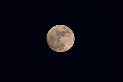 Mėnulis, Tamsi, Naktis, Fotografija, Juoda