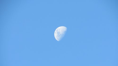 Mėnulis,  Mėnesienos,  Dangus,  Crescent Moon