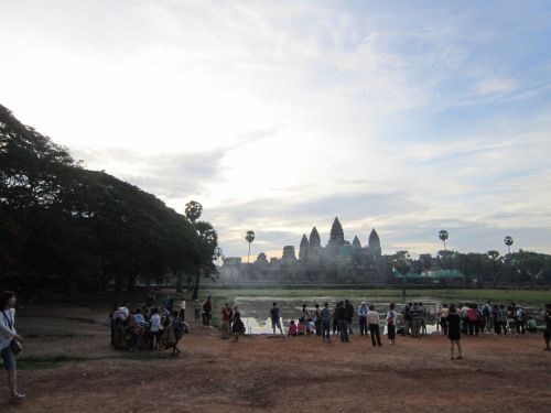 Saulėtekis,  Rytas,  Angkor,  Šventykla,  Paveldas,  Kambodža,  Khmer,  Rytas Angkor Wat