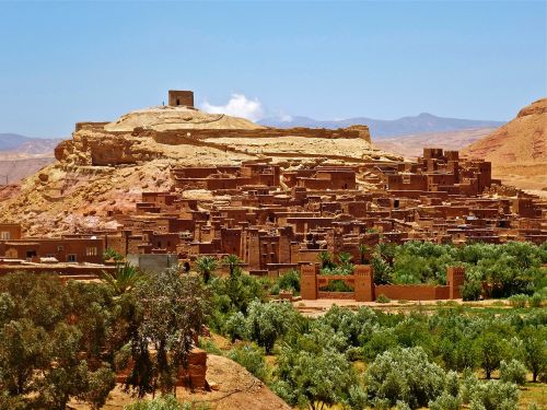 Marokas, Tvirtovė, Adobe, Pilis