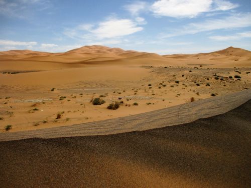 Marokas, Dykuma, Smėlis, Kraštovaizdis, Sahara, Struktūra