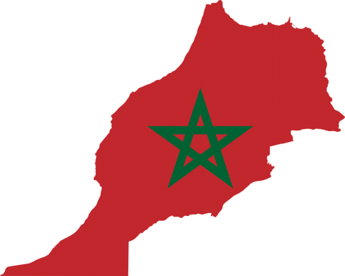Marokas, Vėliava, Žemėlapis, Geografija, Kontūrai, Afrika, Šalis, Tauta, Sienos, Svg, Figūra, Nemokama Vektorinė Grafika
